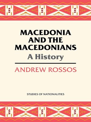 cover image of Macedonia and the Macedonians